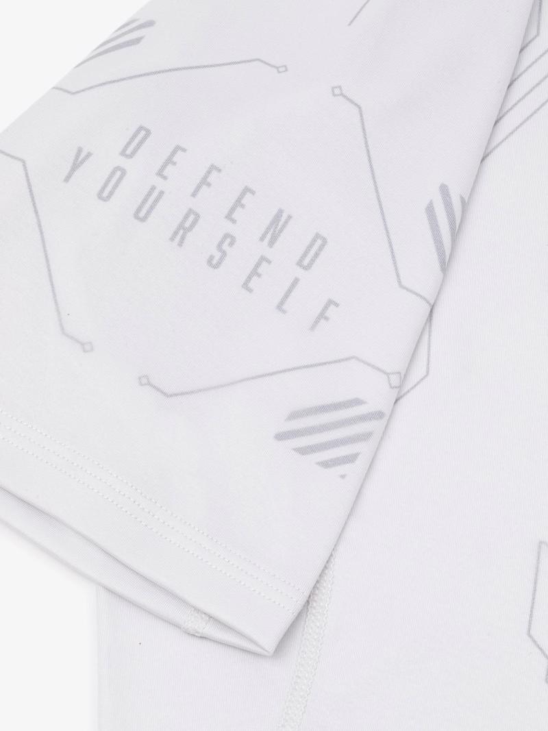 MANTO SHIELD RASHGUARD-WHITE